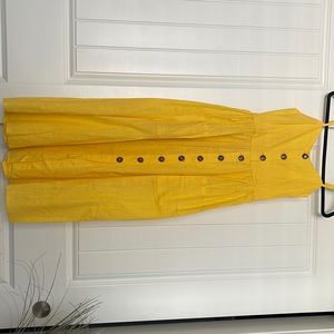 Yellow sun dress, size medium